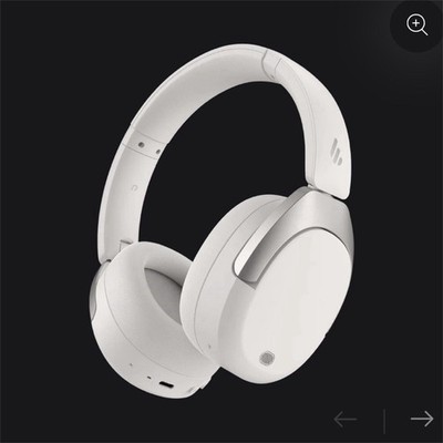Edifier W830NB White Bluetooth Over-Ear Headphones ANC Ambient Dual Foldable