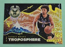 2020-21 Panini Flux JORDAN NWORA Troposphere Prizm SP Case Hit #36 Bucks