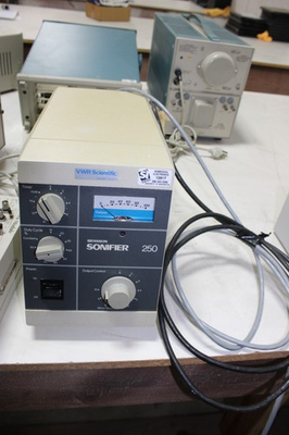 #ad Branson Sonifier 250 Analog Ultrasonic Cell Disruptor $250.00