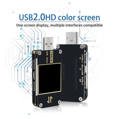 Stromspannungsmesser USB Tester mit Firmware Upgrade Erinnerung Funktionen