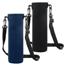 Wasserflaschenh&uuml;lle 2er Set, 1500 ml, 8 x 25 cm &ndash; Tasche f&uuml;r Trinkflaschen