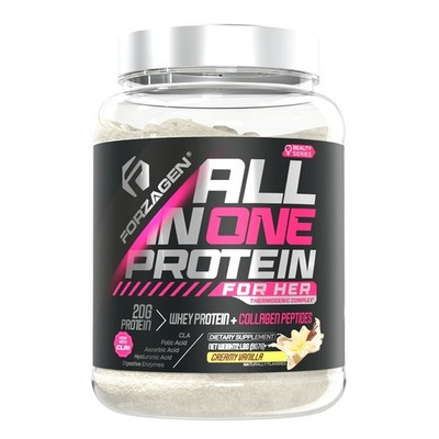 Forzagen All in One Protein for Her | Women s Protein Powder with Multi Collagen