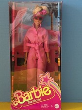 Barbie The Movie  Doll - Margot Robbie as Barbie in Pink Power Jumpsuit / New