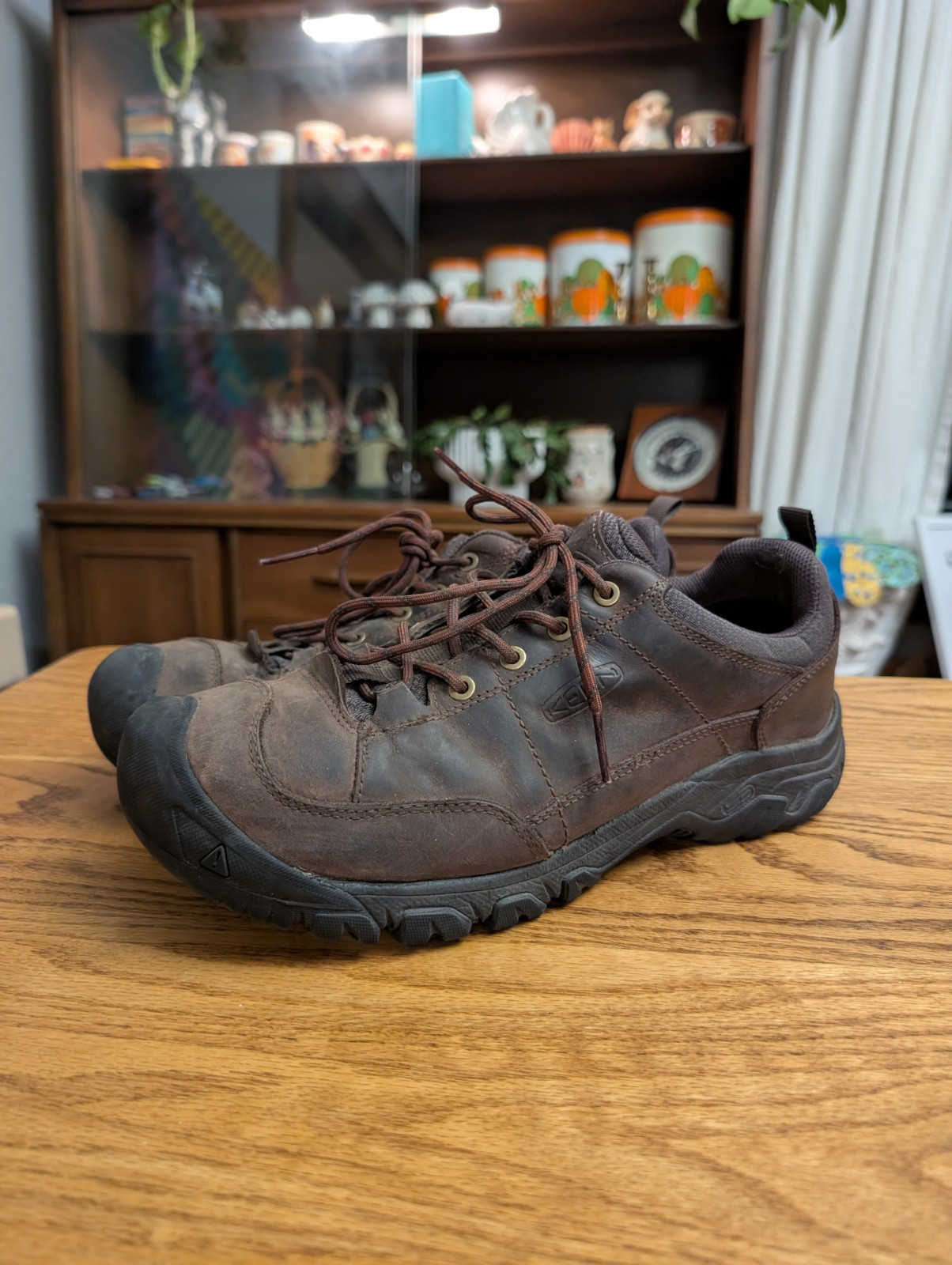 Scarpe da trekking Oxford basse Keen Targhee iii Dark Earth Mulch da uomo 11