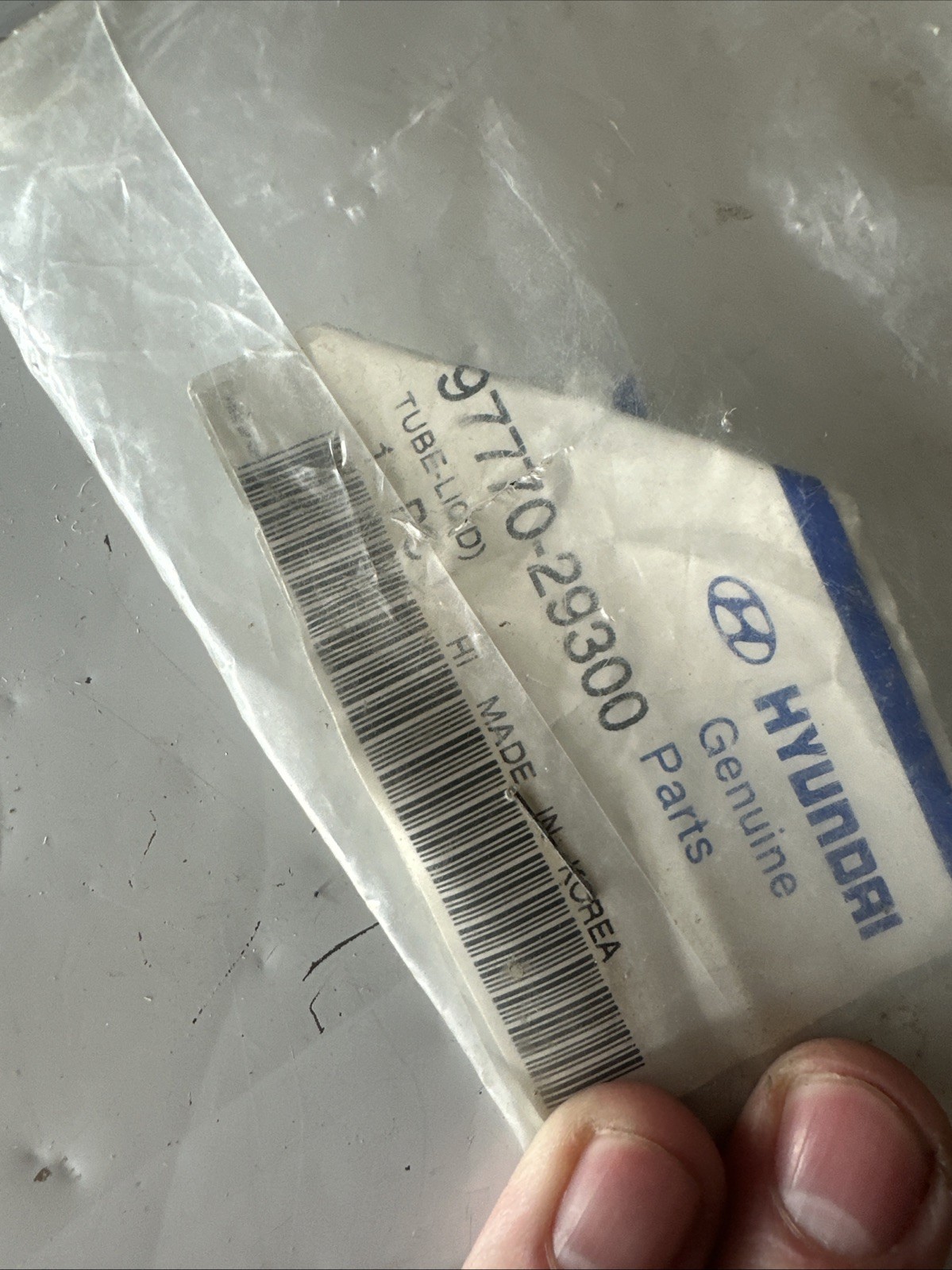 Genuine  Hyundai Coupe A/C Pipe - 97770-29300 image 7