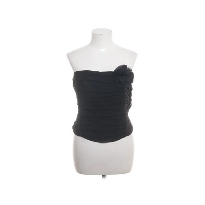 Micas, Crop Top, Größe: M, Schwarz, Polyester, Einfarbig, Damen #ODV