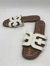 Sam Edelman White Size 8.5 Slip On Sandals