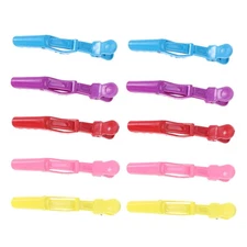 10 Pcs Cosmetology Clips Hair for Styling Sectioning Salon Hairdressing