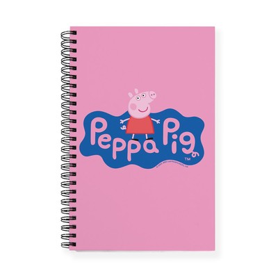 CafePress Peppa Pig Spiral Bound Journal Notebook, Personal Diary, (1247671490)