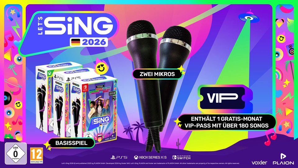Let's Sing 2026 | mit & ohne Mikros | NEU & OVP | Switch / PS4 / PS5 / XBox | - Bild 1 von 1
