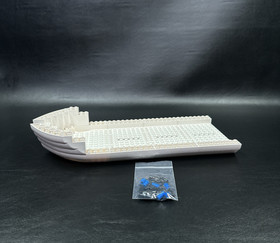 LEGO White Boat Hull Base Friends Set 41015 Dolphin Cruiser Boat Parts Only