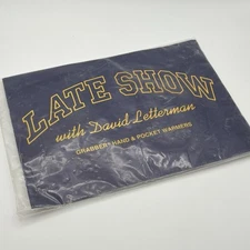 Vintage 1990s David Letterman Grabber Hand & Pocket Warmers Advertisement NOS
