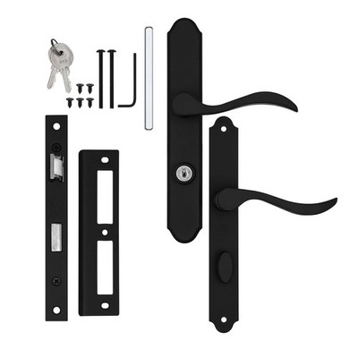 Ideal Security MCMB Curved Mortise Lock Set, Exclusive Replacement for Alumin...
