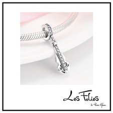 Charm Violine Musik Anhänger 925 Silber - Les Folies