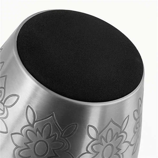 Dekovase Metall Vase Amphore Metallvase Tischvase Tischdeko Dekovase Silber Gold - Bild 3 von 4