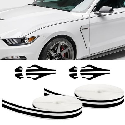 Car Pinstriping Tape, Car Vinyl Tape Stripe Decal, Auto Striping Tape Black