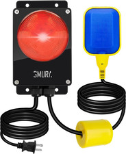 Sump Pump Alarm, 110Db Loud High Water Alarm, with Large Red LED Indicator & 10F