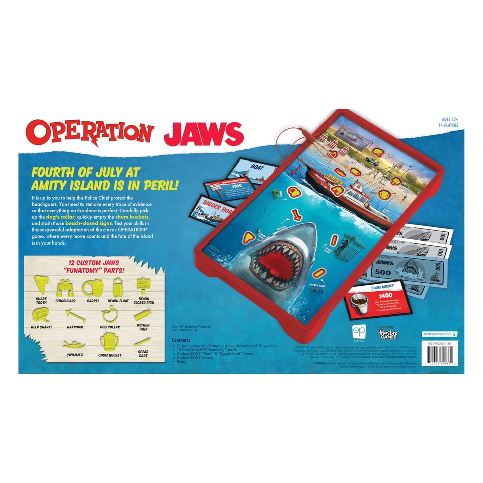 Operation: Jaws Juego de Mesa, Pon a Prueba Tus Habilidades y Celebra el 50 Aniversario... Foto 4 de 4