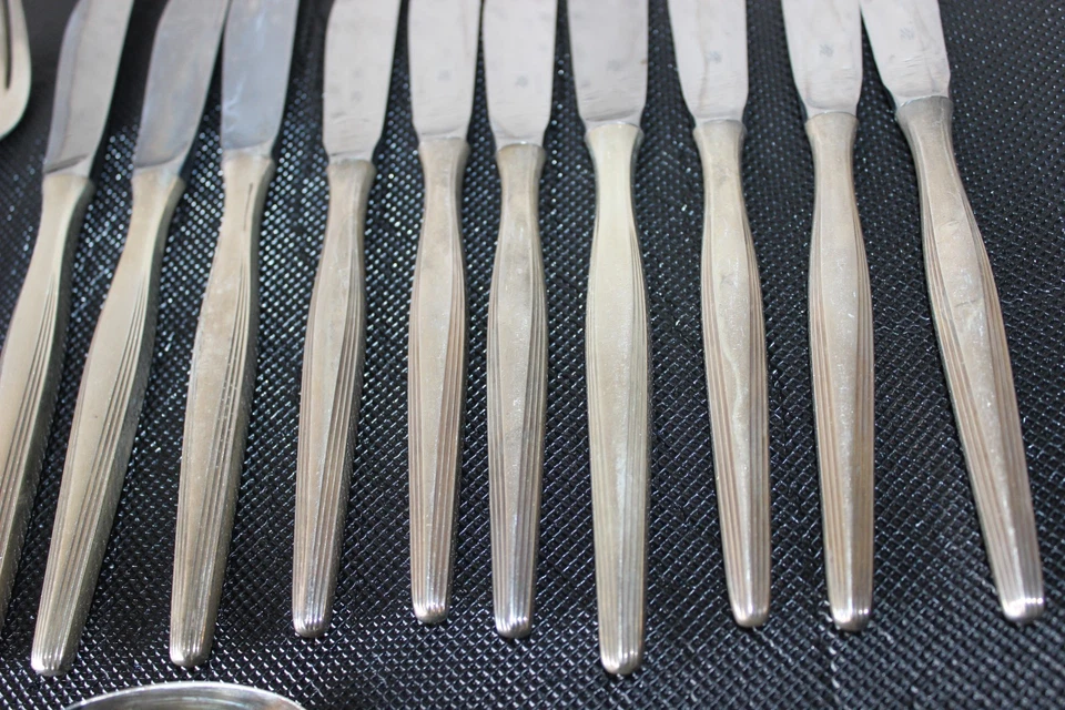 WMF Patent 90er Silber Besteck Alte Serie 22 teilig 50er 60er Jahre Vintage - Bild 3 von 4