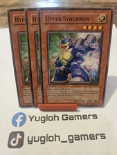 Yu-Gi-Oh Hyper Synchron X3 DP09  1st Edition Common Light Played 