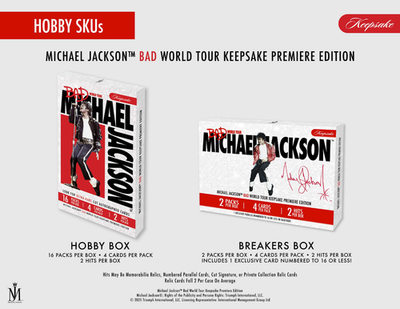 In Stock 2025 Keepsake Michael Jackson Bad World Tour Hobby Sealed