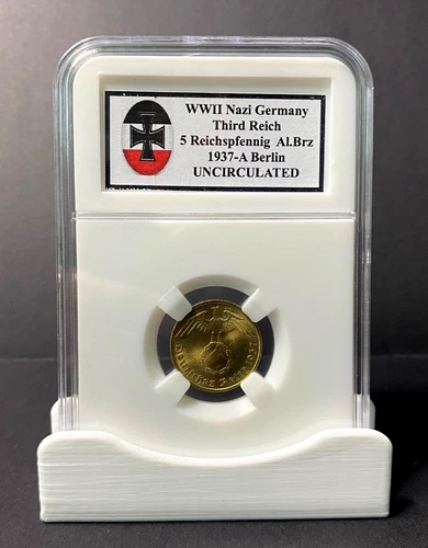 1937 Germany 5 Reichspfennig — photo from the most recent tracked eBay sale