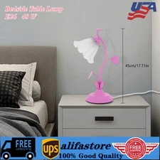 Bedside Table Lamp E26,110V 40W Modern Desktop Lamp, Fit Living Rooms, Bedrooms