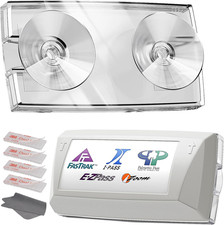 Ez Pass Holder for Windshields - UV Resistant Ez Pass Transponder for All States