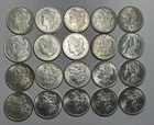 1879 TO 1902 MIXED AU TO BU MORGAN DOLLAR  ROLL / 20 COINS