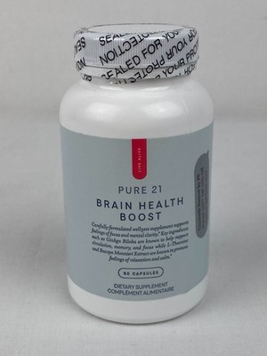 Pure 21 Brain Health Boost Live Alive 90 Capsules by Pure Romance EXP 05/24 B50