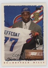 1995 Topps Carolina Panthers Inaugural Season Jim Jeffcoat #63 x1r