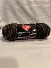 Red Heart Super Saver Yarn Camouflage 0971 Lot 2150