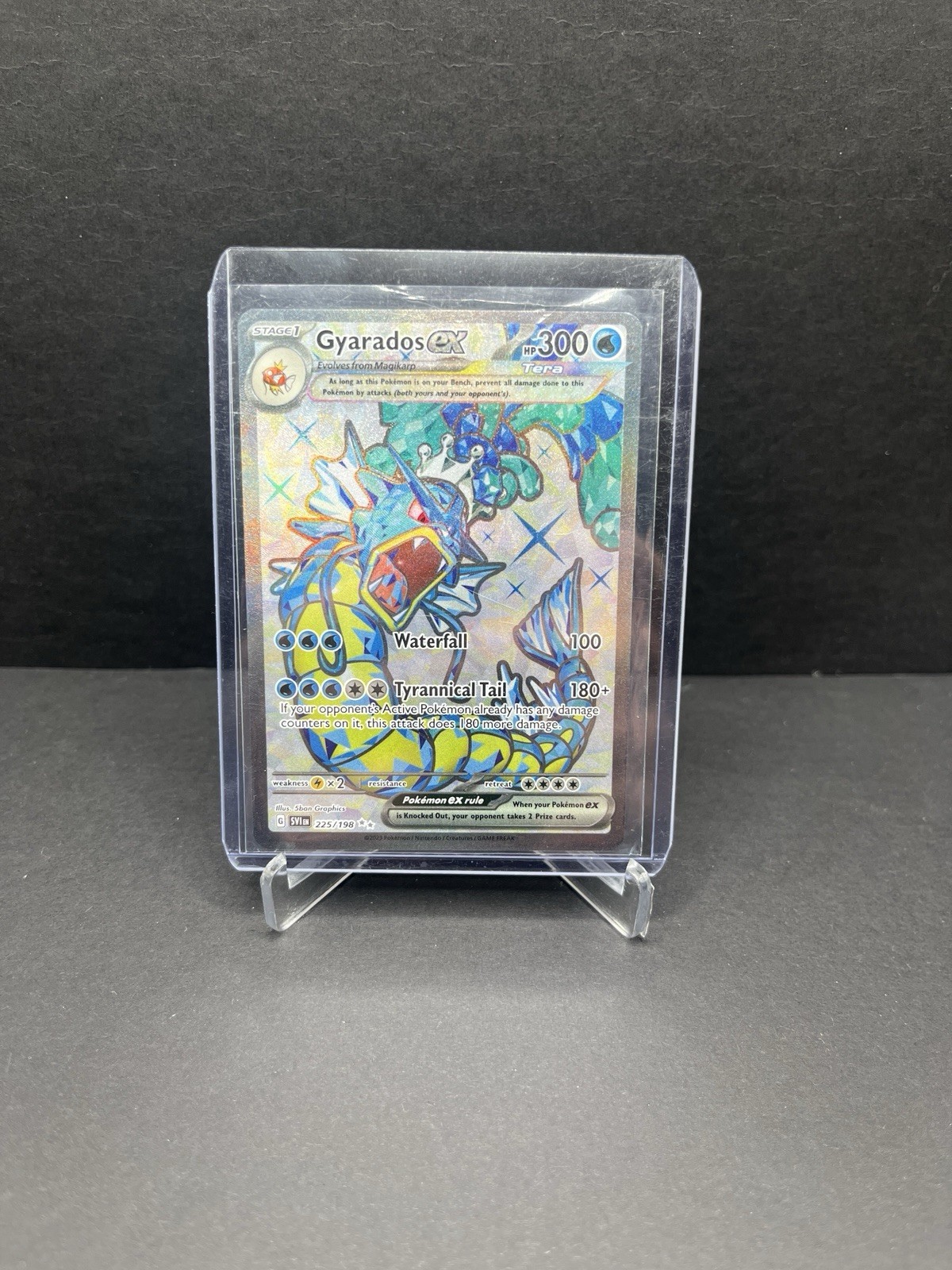 Pokémon TCG Gyarados EX 225/198 NM/Mint Scarlet & Violet