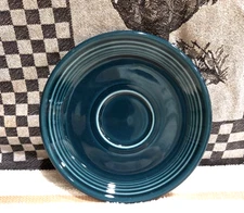Retired Fiestaware Juniper Tea Cup Saucer ONLY Fiesta Homer Laughlin Blue Green