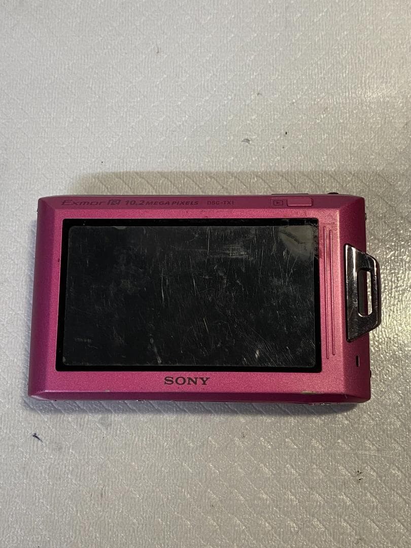Sony Cyber Shot DSC-TX1 10.2MP 4x Compact Digital Camera Pink