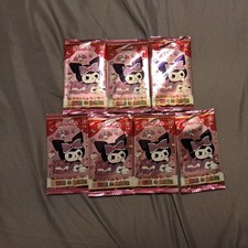Sanrio Kuromi lot of 7 Blind Packs   Bandai Japan   Collectible Pack