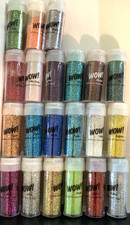 Wow Glitter  Lot of 21 Jars    As Is
