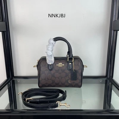 COLOUR MATCH New Mini Boston Rowan Luxury Handbag Exquisite Cross-body bag for Women CW329