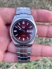 Vintage Seiko 5 Mens Automatic Watch 7009 Day/Date