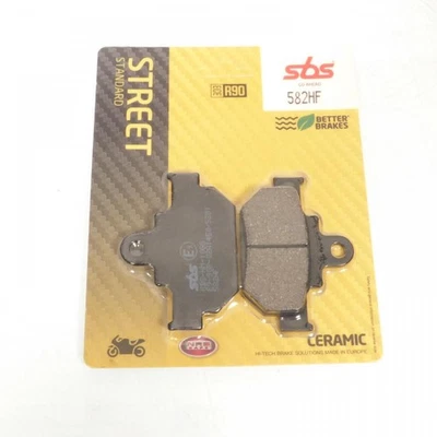 Plaquette de frein AV SBS pour moto Suzuki Sp 600 F 1985 à 1987 582HF SBS-S-40GF - Photo 1/2