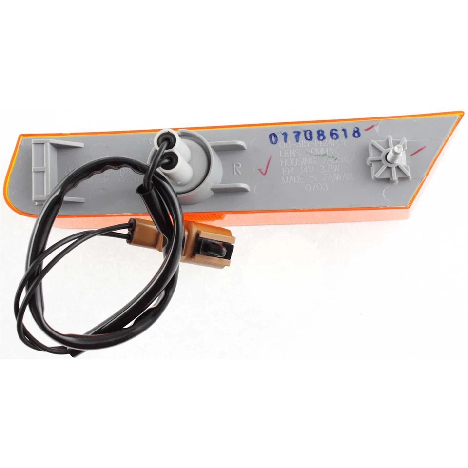 Marcador lateral para Nissan Xterra 2002-2004 lado del pasajero delantero derecho 261807Z800 Foto 4 de 4