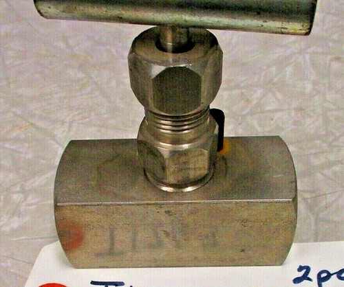 Nadelventil | FF-500-SS | 1/2" Innengewinde NPT | 6000 psi | Edelstahl (2 Stück)  - Bild 1 von 12