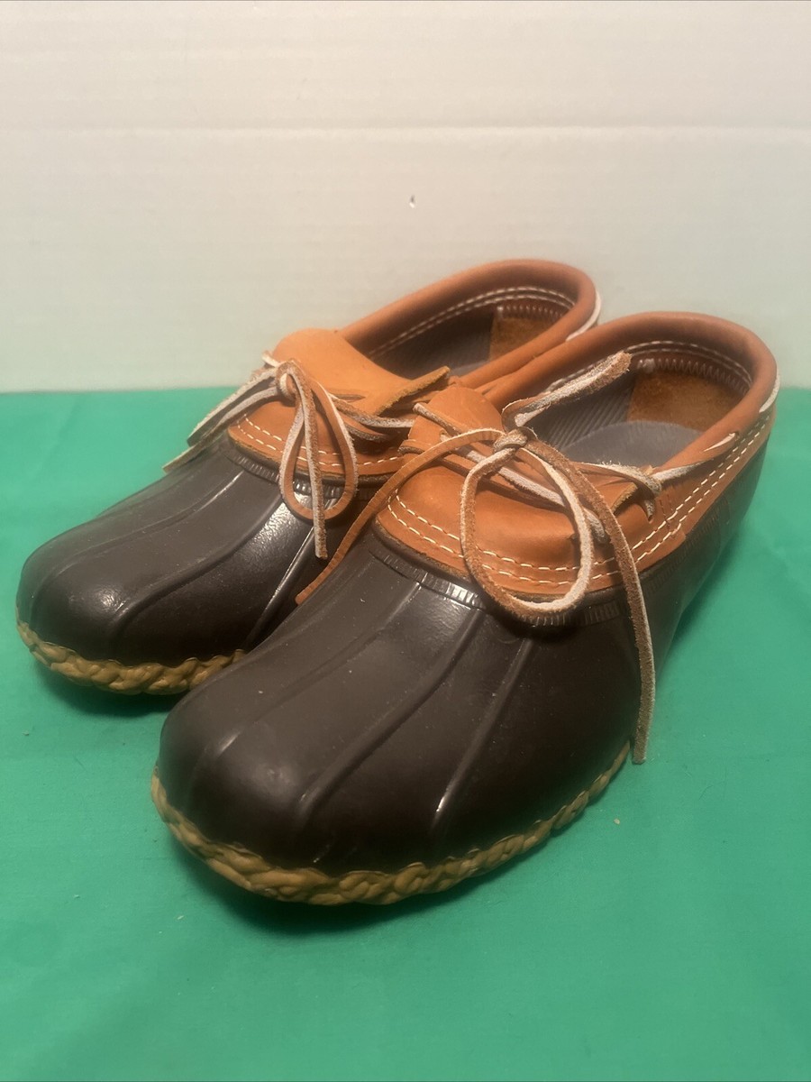 Ll Bean Boots Rubber Moc LL Bean Boots Rubber Moc Brown Mens