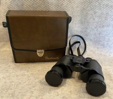 Vintage Bushnell Sportview 7 x 35 Binoculars  Leather Case Insta Focus