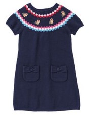 NWT GYMBOREE "NEW YORK GIRL" Sweater dress, sizes 3, 6, 10