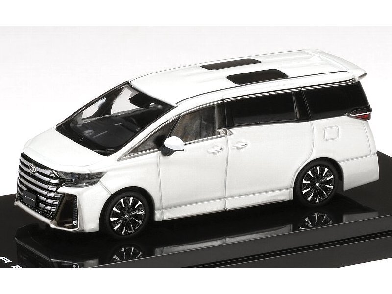 VELLFIRE ホワイト ミニカー TOYOTA Vellfire - EXECUTIVE LOUNGE - Platinum White Pearl - Hobby