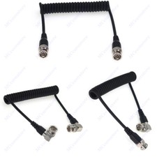 BNC To BNC Spring SDI 12G Video 75  Coaxial Cable Camera Video Transmission Line