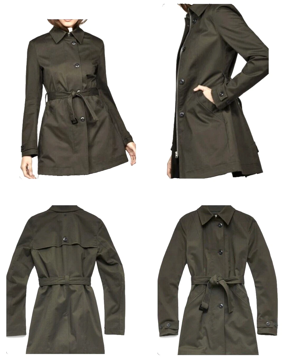 G star minor slim trench coat sale