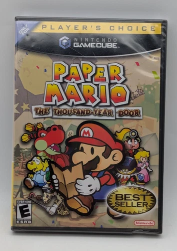Paper Mario: The Thousand-Year Door (Nintendo Gamecube, 2004) Factory Sealed New