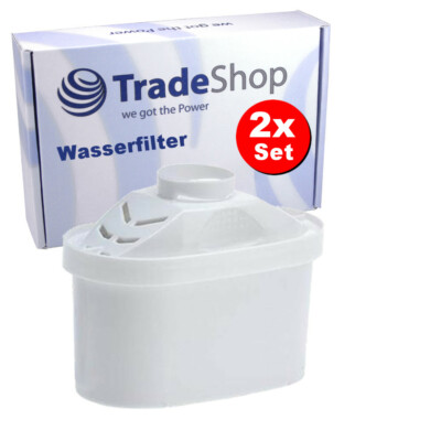 2x Filterkartusche komp. BRITA MAXTRA Aluna Cool Elemaris Marella Mavea Kanne